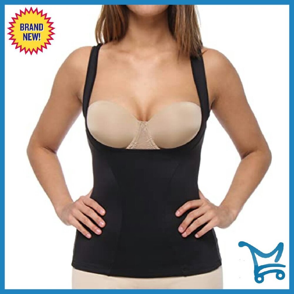 Ultra Firm Control Shapewear Torsette Open Bust WYOB Sizes Available - Picture 4 of 7